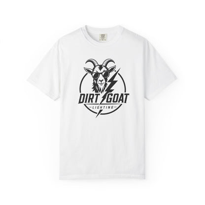 Dirt Goat Lightning T-Shirt — Vintage Goat Logo Tee
