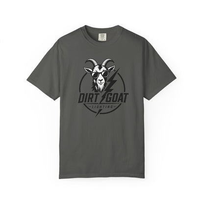 Dirt Goat Lightning T-Shirt — Vintage Goat Logo Tee