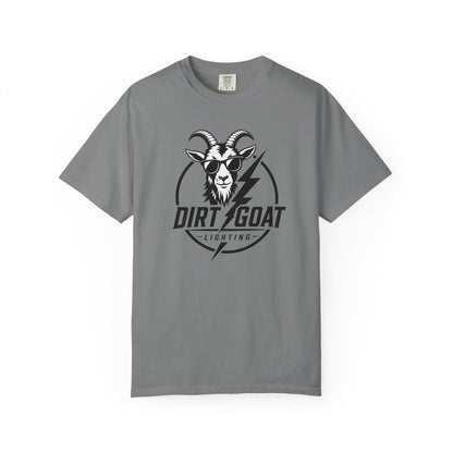 Dirt Goat Lightning T-Shirt — Vintage Goat Logo Tee
